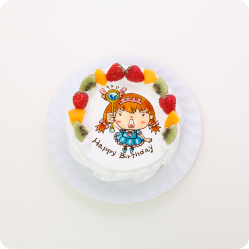 イラストケーキ(キャラクター1体)【6号・18cm/6~8人様用】