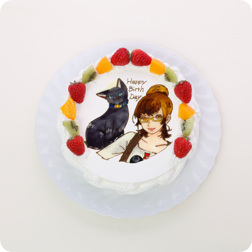 イラストケーキ(キャラクター1体)【6号・18cm/6~8人様用】