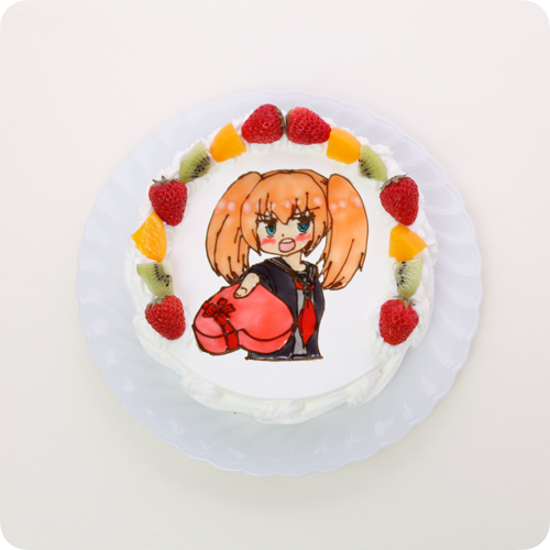 イラストケーキ(キャラクター1体)【6号・18cm/6~8人様用】