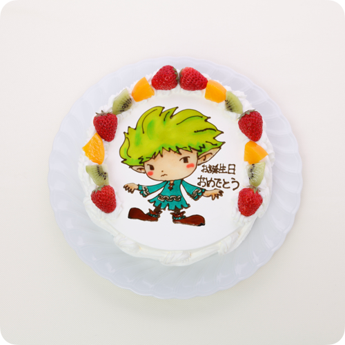 イラストケーキ(キャラクター1体)【6号・18cm/6~8人様用】