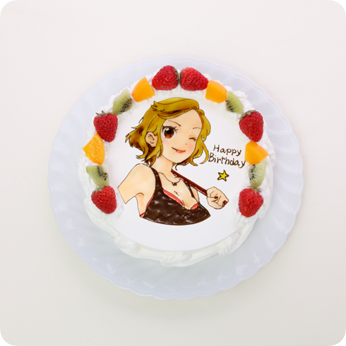 イラストケーキ(キャラクター1体)【6号・18cm/6~8人様用】