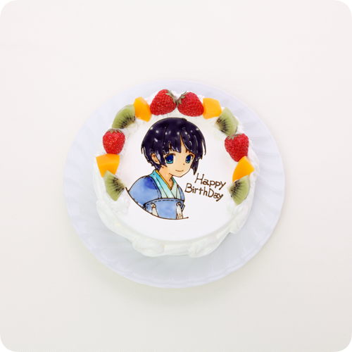 イラストケーキ（人物１体）【5号・15cm／3~5人様用】