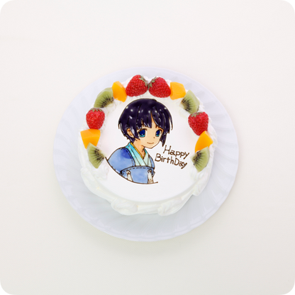 イラストケーキ（人物１体）【5号・15cm／3~5人様用】