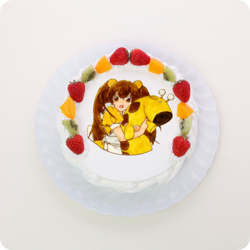 イラストケーキ（人物１体）【5号・15cm／3~5人様用】