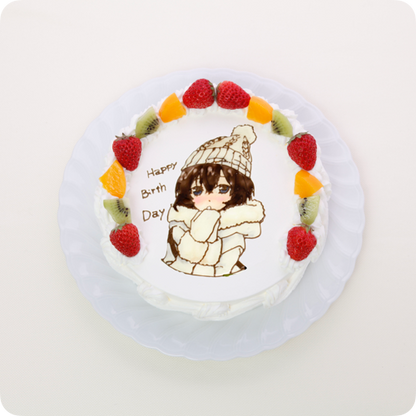 イラストケーキ（人物１体）【5号・15cm／3~5人様用】