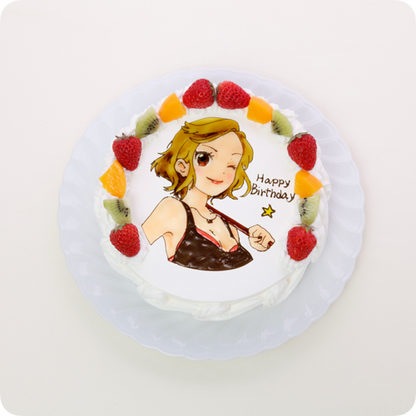 イラストケーキ（キャラクター１体）【6号・18cm／6~8人様用】