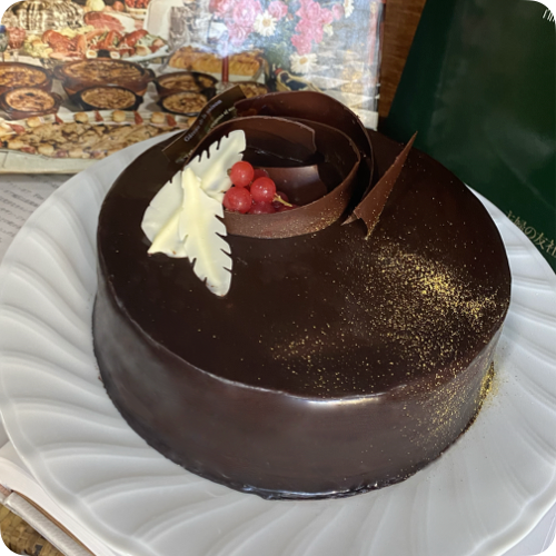 天使の濃厚ショコラ【4号・12cm／2人様用】